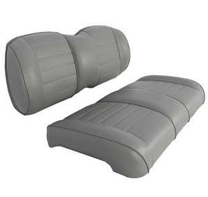 Club Car Precedent Onward Tempo Premium OEM Style Front Replacement Gray Seat Assemblies