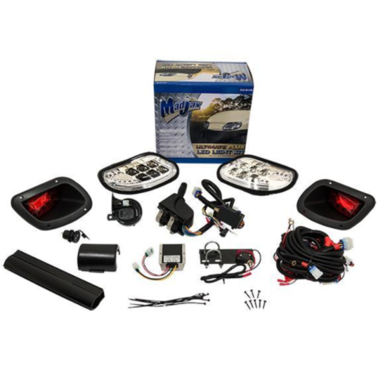 E-Z-GO Freedom TXT/T48 MadJax LED Ultimate Plus Light Kit (Years 2014-Up)