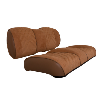 Premium RedDot Honey Suede Front Seat Assemblies for EZGO TXT