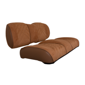 Premium RedDot® Honey Suede Front Seat Assemblies for Club Car Precedent Onward Tempo