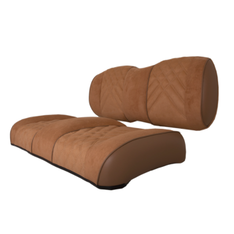 Premium RedDot® Honey Suede Front Seat Assemblies for Club Car Precedent Onward Tempo