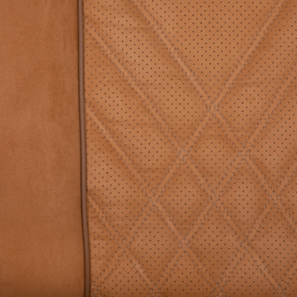 Premium RedDot Honey Suede Front Seat Assemblies for EZGO RXV