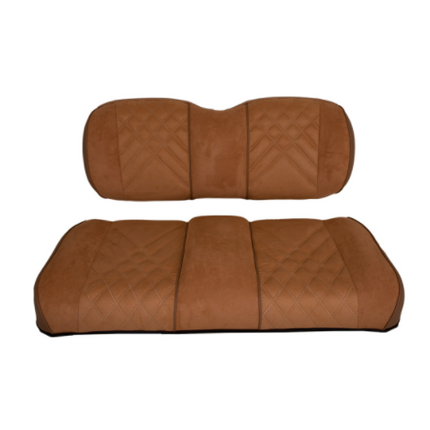 Premium RedDot Honey Suede Front Seat Assemblies for EZGO TXT