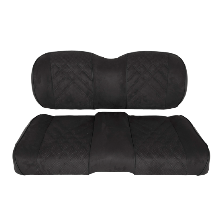 Premium RedDot® Black Suede Front Seat Assemblies for Club Car Precedent Onward Tempo