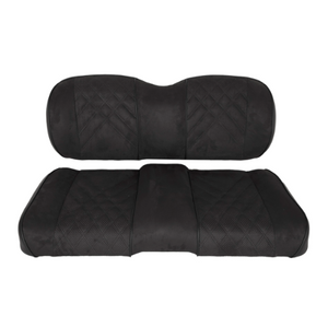 Premium RedDot® Black Suede Front Seat Assemblies for Club Car Precedent Onward Tempo