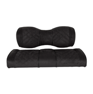 Premium RedDot Black Suede MadJax Genesis 250/300 Rear Seat Cushions