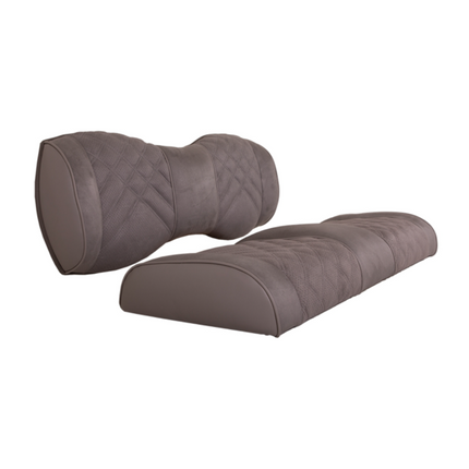 Premium RedDot Pewter Suede MadJax Genesis 250/300 Rear Seat Cushions