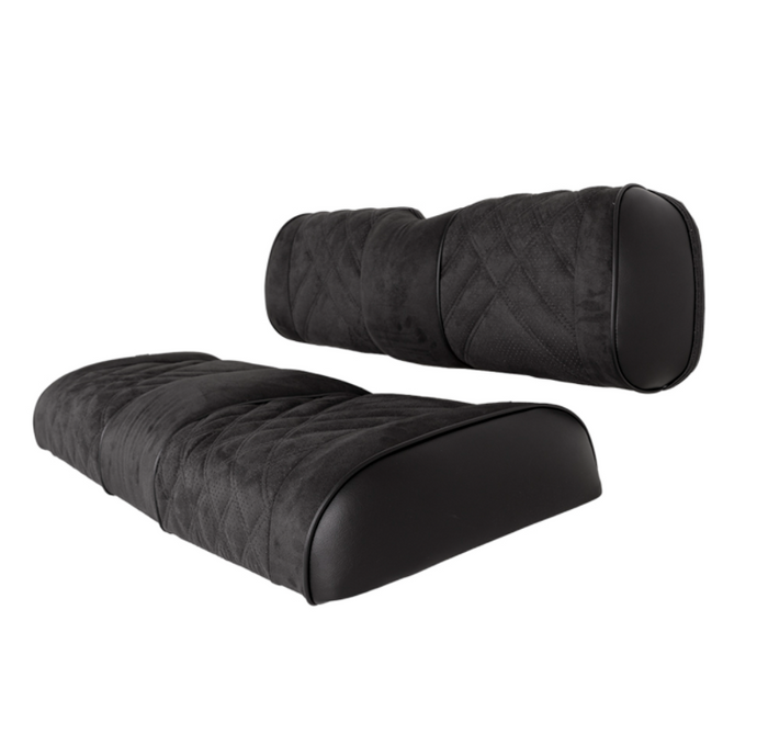 Premium RedDot Black Suede GTW Mach3 Rear Seat Cushions