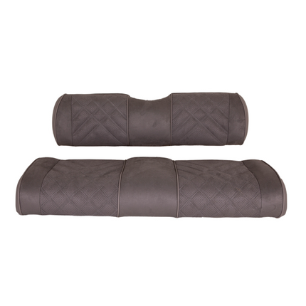 Premium RedDot Pewter Suede GTW Mach3 Rear Seat Cushions