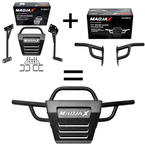 MadJax Tube Style Brush Guard for 2014-Up EZGO TXT
