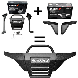 EZGO TXT Plate Wing Style Brush Guard from MadJax (2014-Up EZGO TXT)