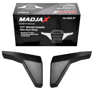 EZGO TXT Plate Wing Style Brush Guard from MadJax (2014-Up EZGO TXT)