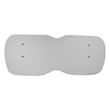 E-Z-GO RXV Premium OEM Style Front Replacement White Seat Assemblies