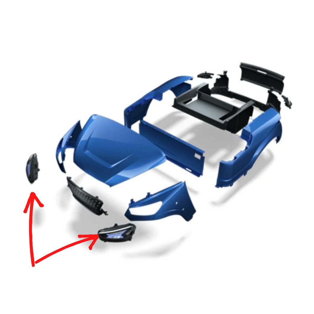 Storm Body Replacement Parts - Headlights
