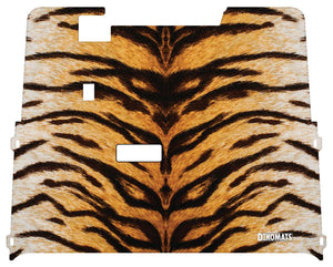 Dekomats Golf Cart Floor Mat - Tiger Stripes