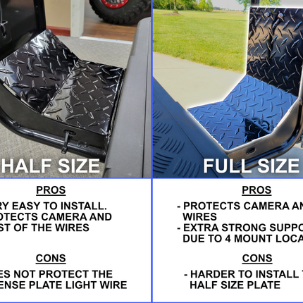 Evolution Golf Cart Camera Protector (Full Size)