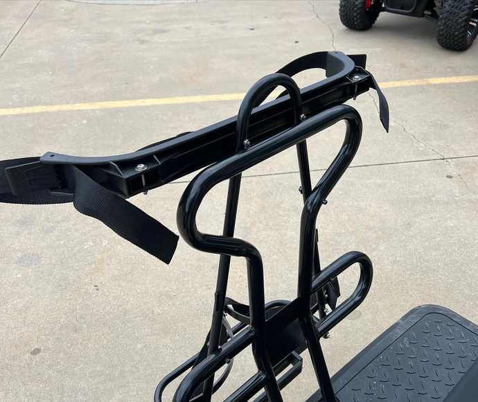 ICON EV/Advanced EV Golf Cart Golf Bag Rack