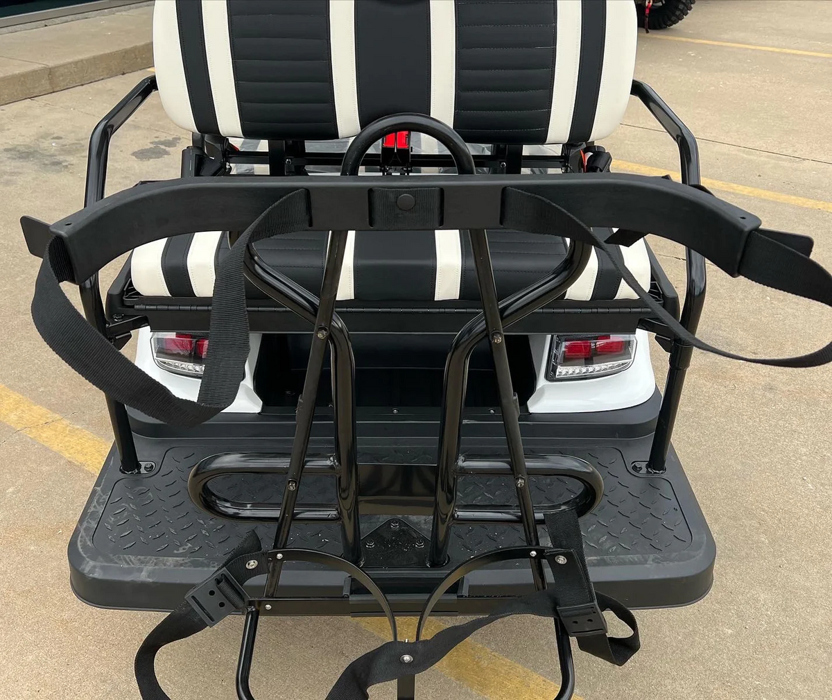 Golf Bag Rack for ICON EV/Advanced EV Golf Carts Converted Carts