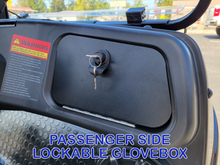 Load image into Gallery viewer, Evolution Golf Cart Lockable Glovebox Kit