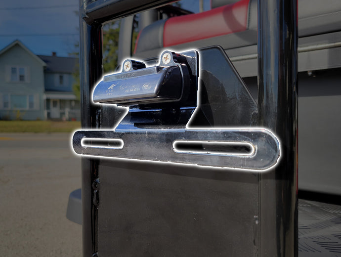Evolution D5 and D2 Golf Cart License Plate Mount
